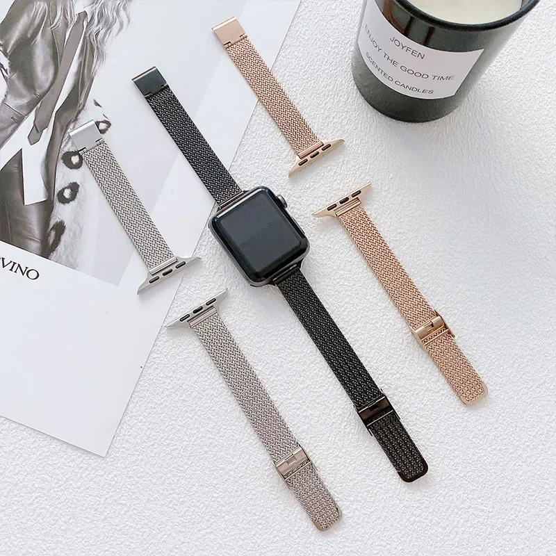 Elevate Your Style: Premium Stainless Steel Milanese Bracelet Strap