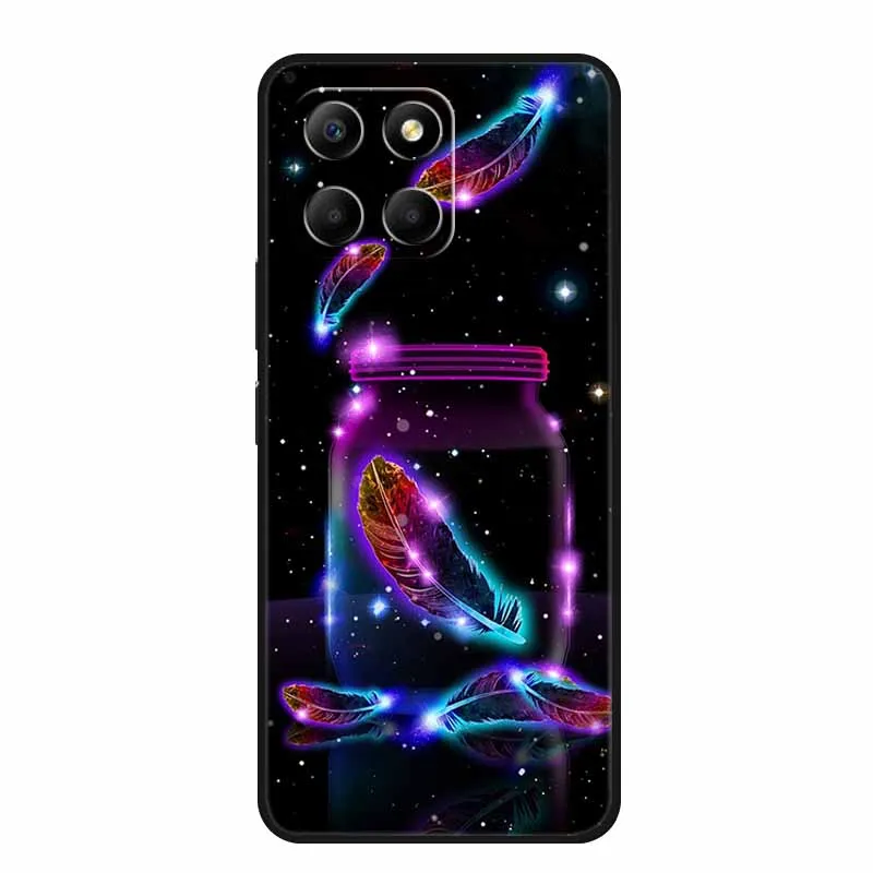 Shockproof Black Silicone Soft Phone Case