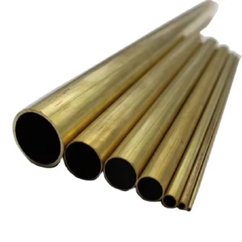 1 PC Brass Tube Diameter 0.8 1 1.5 2 2.5 3 4 5 6 7 8 9 10mm Length 100mm 200mm 500mm Seamless Round Pipe Tubing