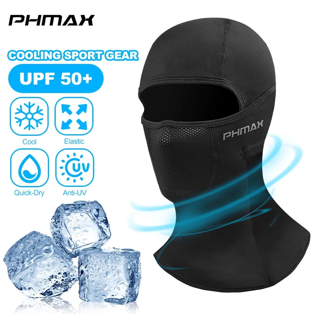 PHMAX Summer Riding Mask Bicycle Full Face Mask Cool Breathable Cap Riding Hat Riding Mask Motorcycle Mask Headscarf