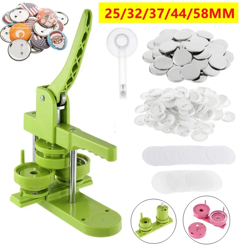 Badge-Pin-Button-Maker-Machine-Multiple-Sizes-Pin-Badge-Maker25-32-37 ...