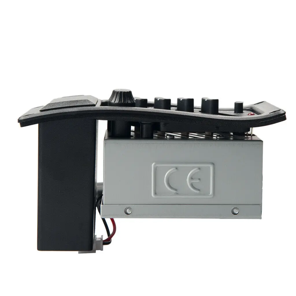 4 Band Acoutic Guitar Preamp Amplifier EQ Piezo Pickup Pre-Amp Unit Acoustic Guitar EQ-7545R Pickup 6.5MM Output