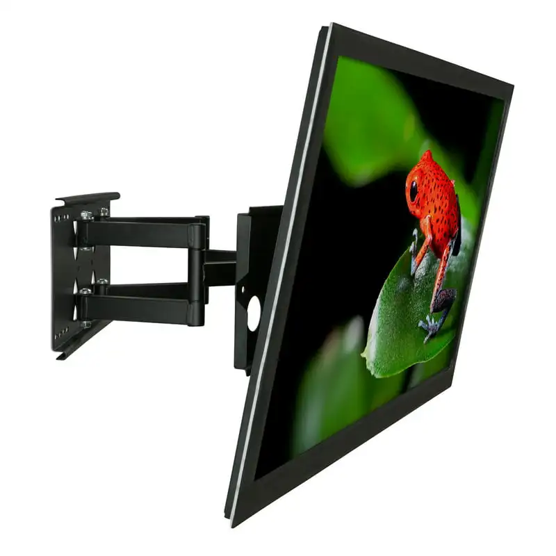 

Tv stand | Heavy Duty Steel Bracket Sturdy Heavy Duty Steel Bracket TV Mount | Fits 24"-40" TVs, Full Motion for Multiple Viewin