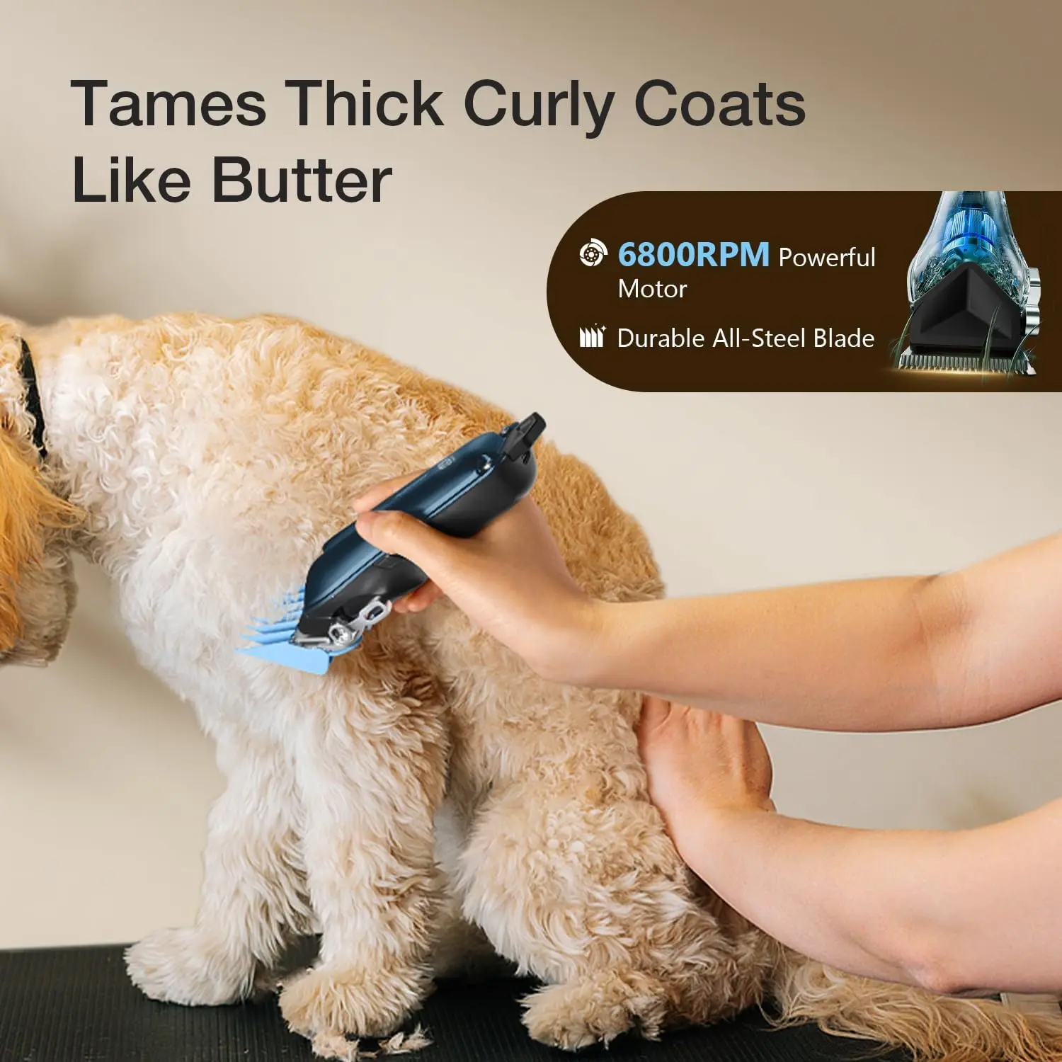 Cordless Pet Grooming Clippers 3
