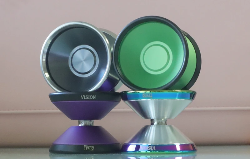 

2022 New DUALL DUALL VISION yoyo stainless steel ring for the Professional competition YOYO