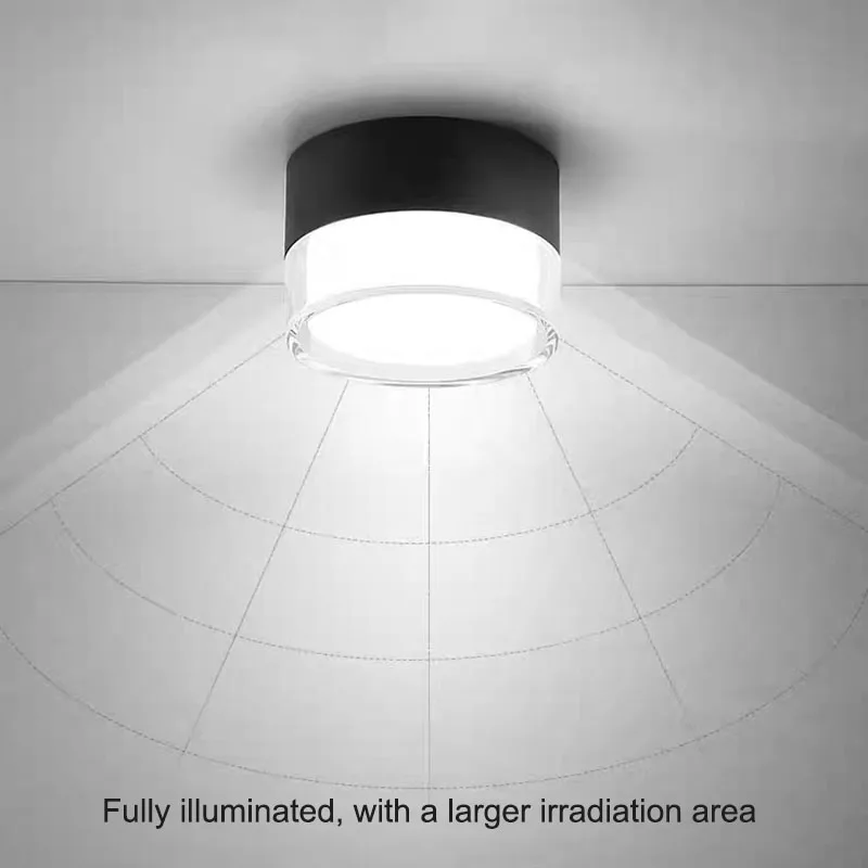 New2023LED 통 디밍이 가능한 천장 조명 7W 9W 12W 15W18W 북유럽 표면 장착 주변 빛나는 LED 통 스포트라이트