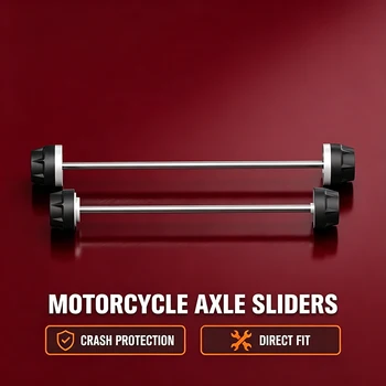 Protezione Anticaduta per Asse Ruota Anteriore e Posteriore Moto, Slider per Forcella per Ducati Multistrada 1260 Enduro Pro / 950 S