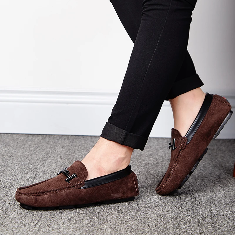 SHIUN Sサイズ　スウェードレザーモカシンシューズ shiun(シウン) ONLINE STORE / BLACK SUEDE MOCCASIN