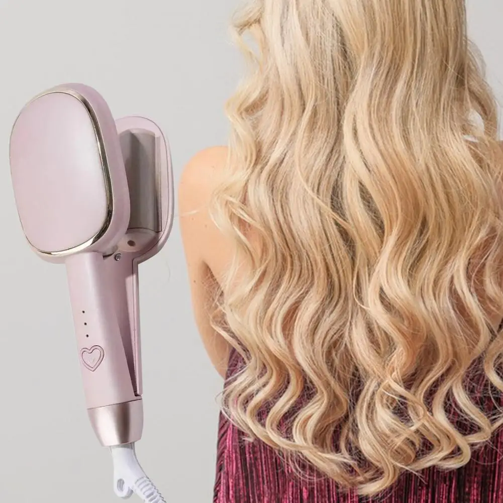 Practical Big Curl Wave Hair Iron Curler Curling Iron Rose Golden