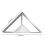 Multifunctional Floor Drain Ruler Stainless Steel Tile Triangle Ruler 6