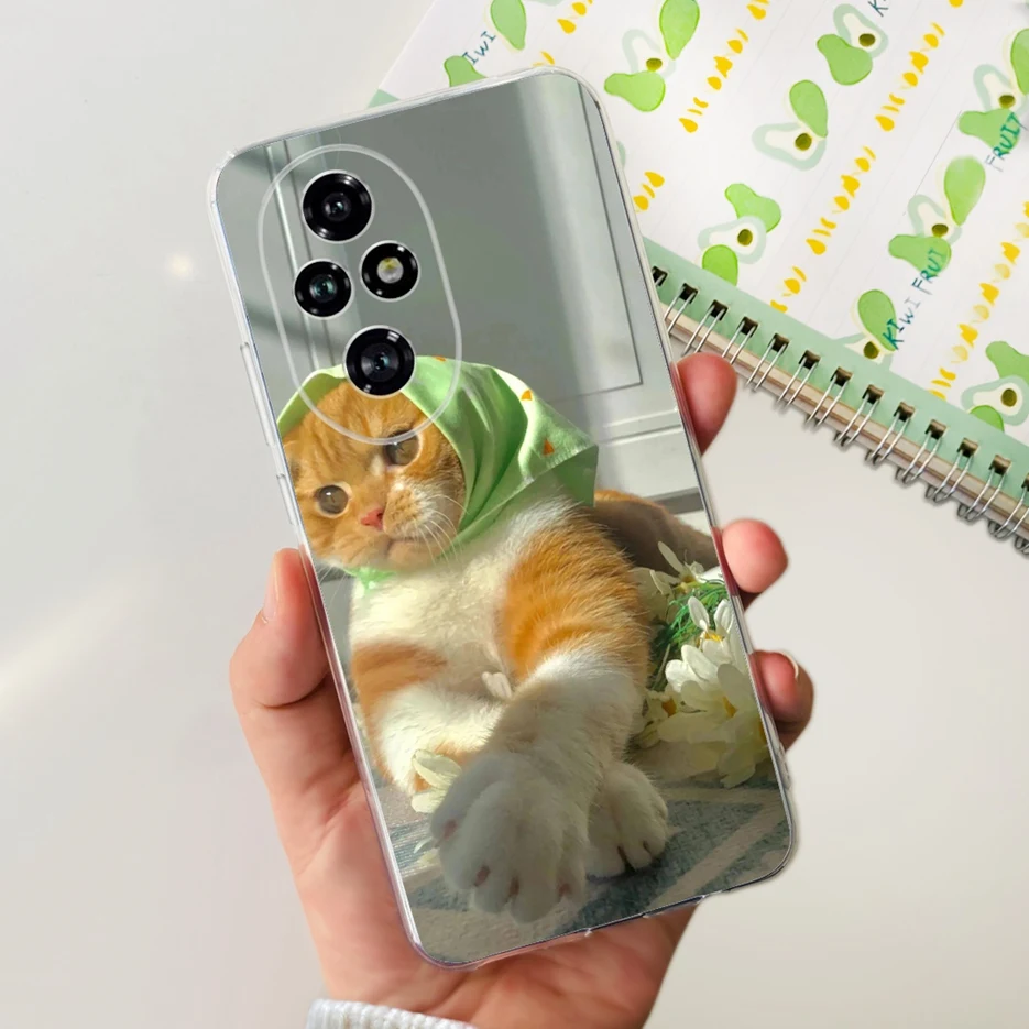 Cute Painted Clear Silicone Case - Soft Protective Cover