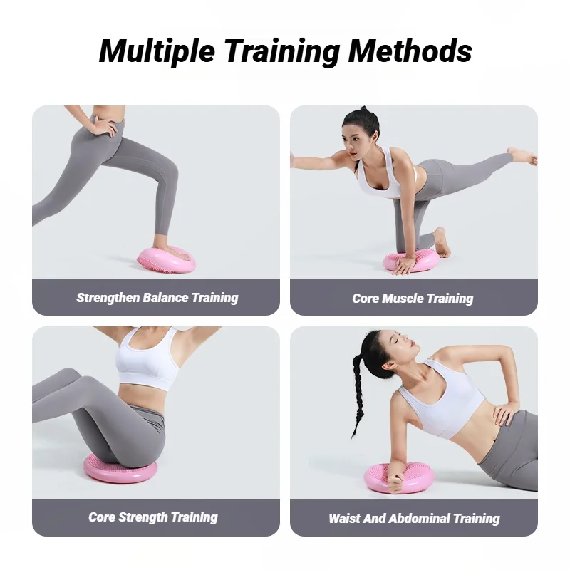 Inflatable Balance Cushion Thickened Explosion-Proof Soft For Yoga