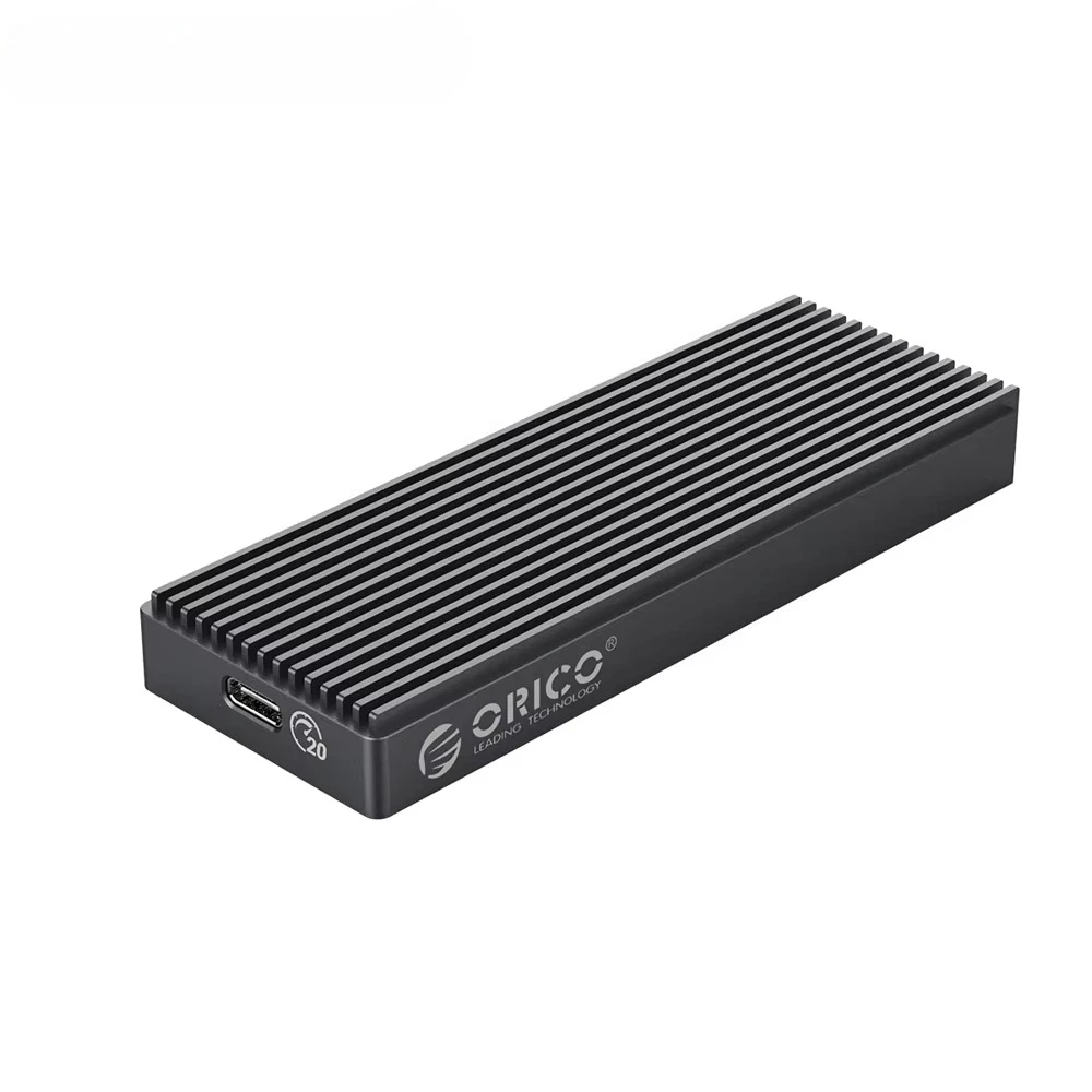 ORICO M2PAC3-G20 SSD 케이스 M.2 NVME M 키 M&B 키 솔리드 스테이트 드라이브 박스 타입 C USB 3.2 20Gbps 외장 하드 드라이브 인클로저