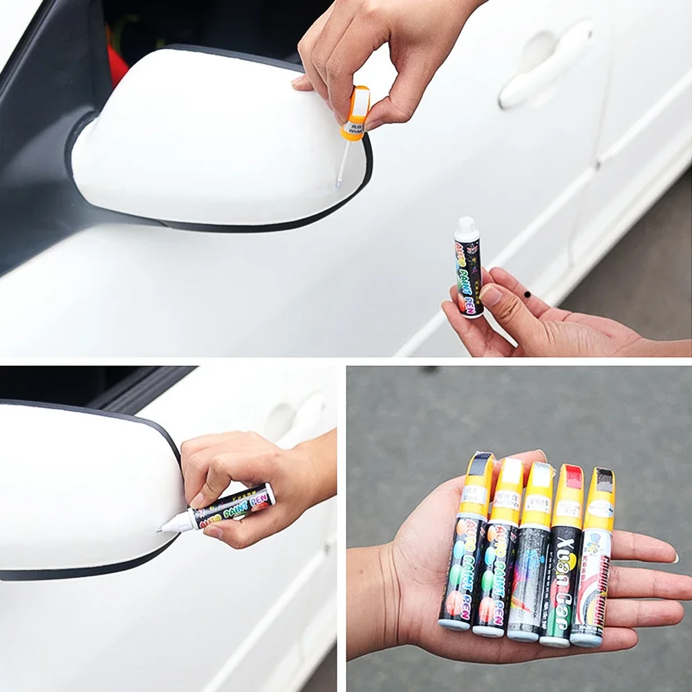 Car Scratch Repair Paint Pen Black for Paint Repair Multiple Colors Available Paint Repair Pen Covering Scratch Accessories 5