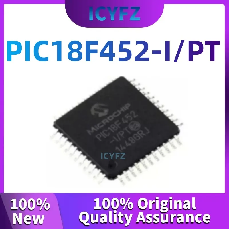 PIC18F452-I/PT MCU IC 마이크로 컨트롤러 칩 QFP44