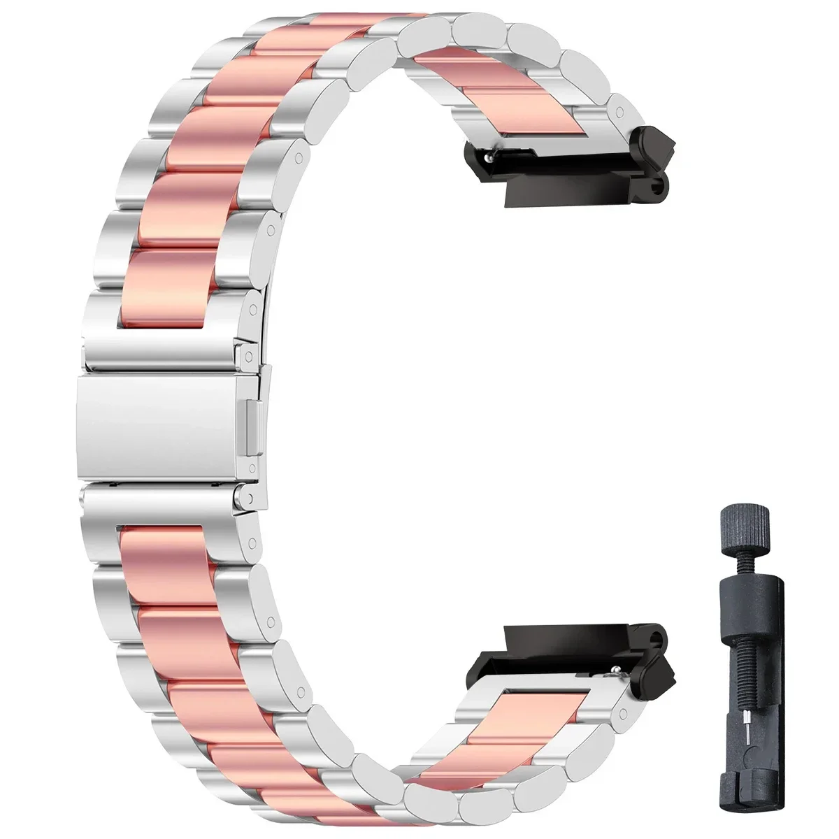 Premium Stainless Steel Smartwatch Bracelet Strap