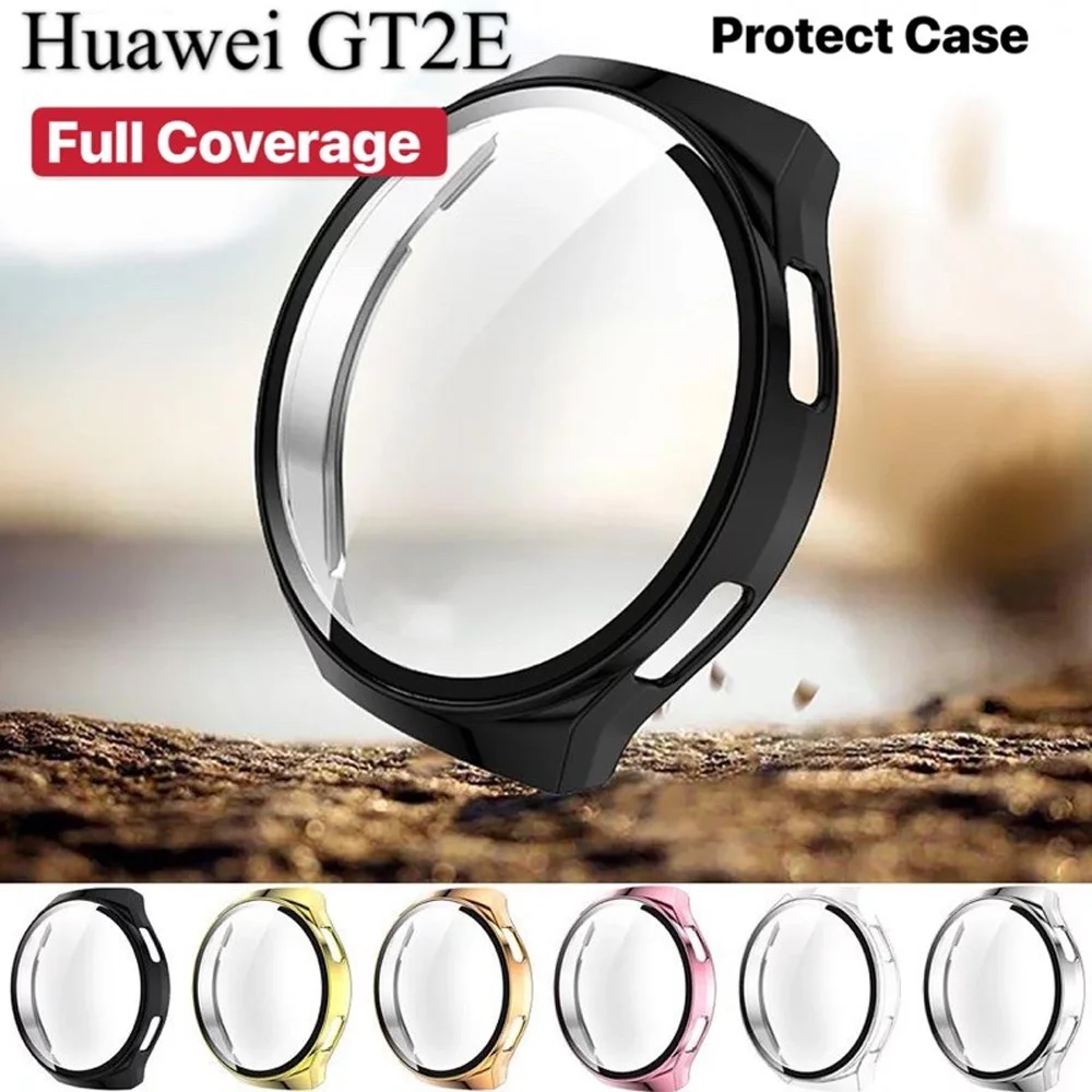 Huawei Watch GT2e Full Coverage TPU Protective Case - Soft Bumper Frame Shell, Smart Watch Accessory