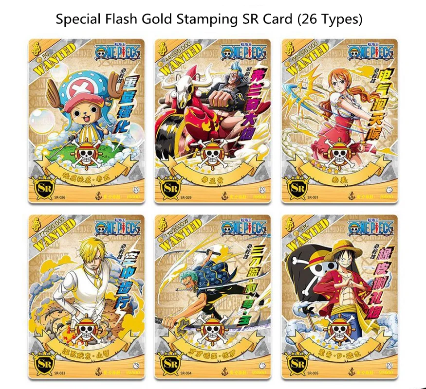 Novo 55pcs One Piece Cards Em Inglês Luffy Zoro Nami Cartão De Plástico De  Ouro Rare Collection Battle Trainer Cartão Crianças Brinquedos Presente -  AliExpress