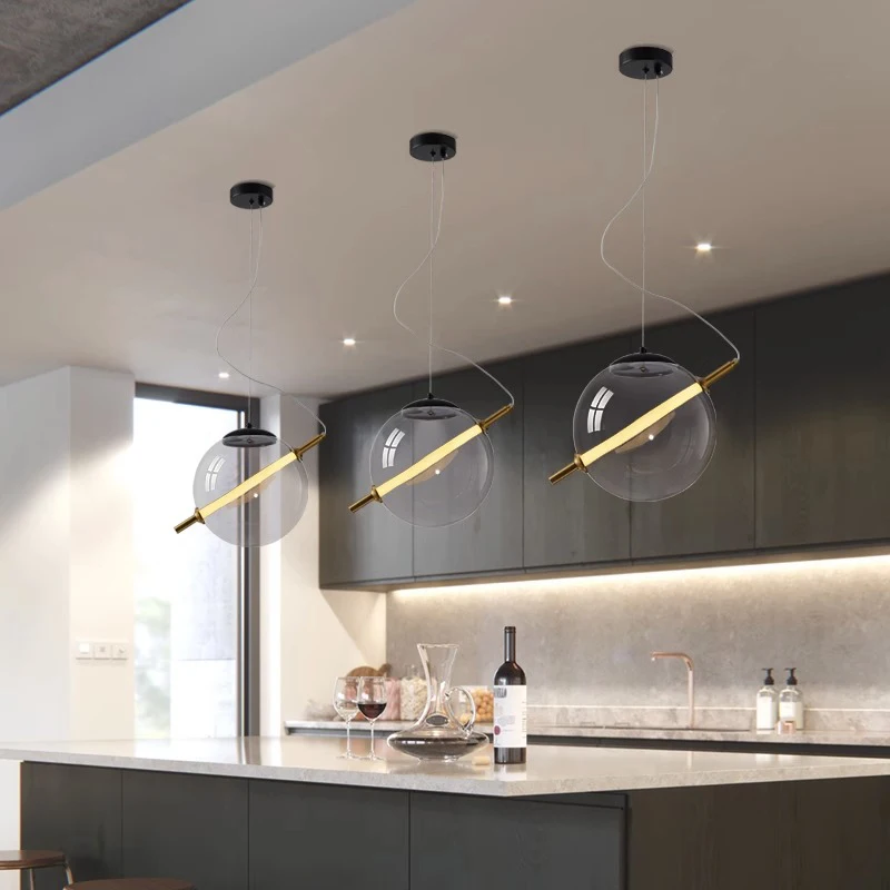 

Modern gold dine dining room bedroom Pendant lights indoor lighting Ceiling lamp hanging light fixture lamps for living room