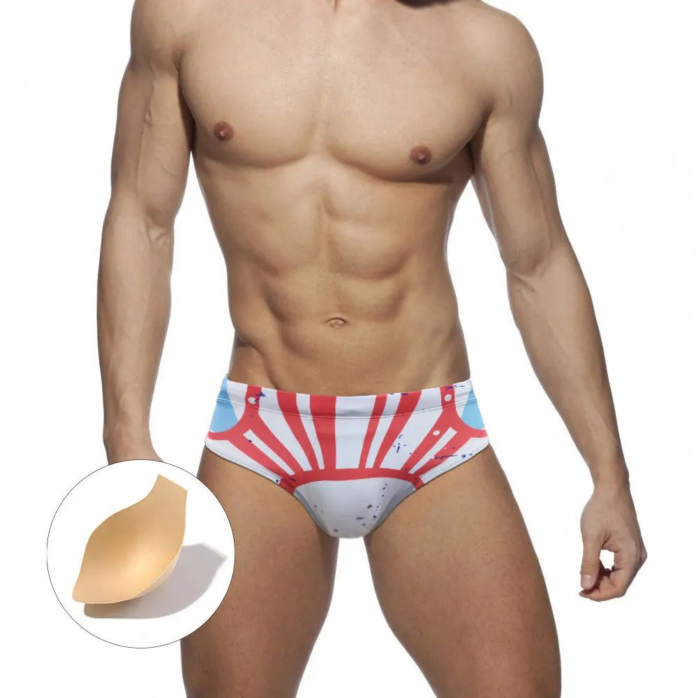 

2022 Summer Swimwear Men Swimsuit Swimming Briefs Quick Dry Swim Trunks Swimming Surf Boxer Beach Shorts Maillot De Bain Sungas