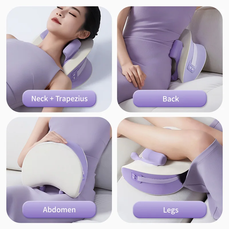 Neck and Shoulder Kneading Massage Pillow for Relaxation