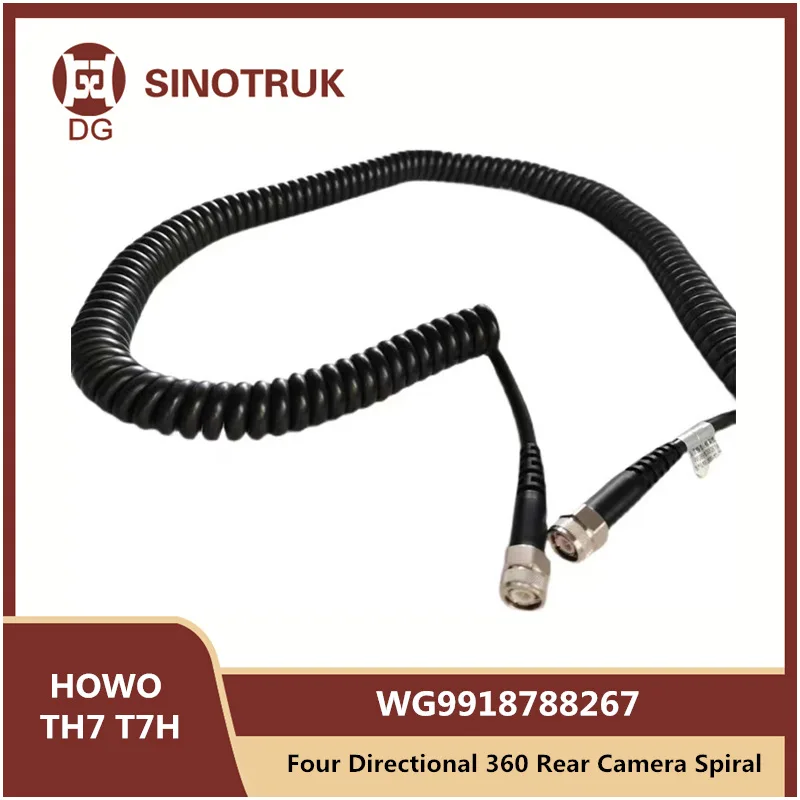 WG9918788267 Four Directional 360 Rear Camera Spiral For SIONTRUK HOWO TH7 T7H 12.3 Inch Large Screen Truck Parts