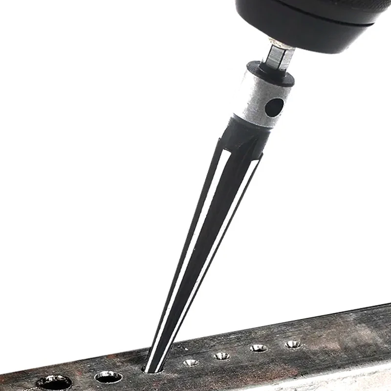 Taper Reamer Drill Bit Hex Shank Chamfer T Handle Woodwork Core Cutting Tool