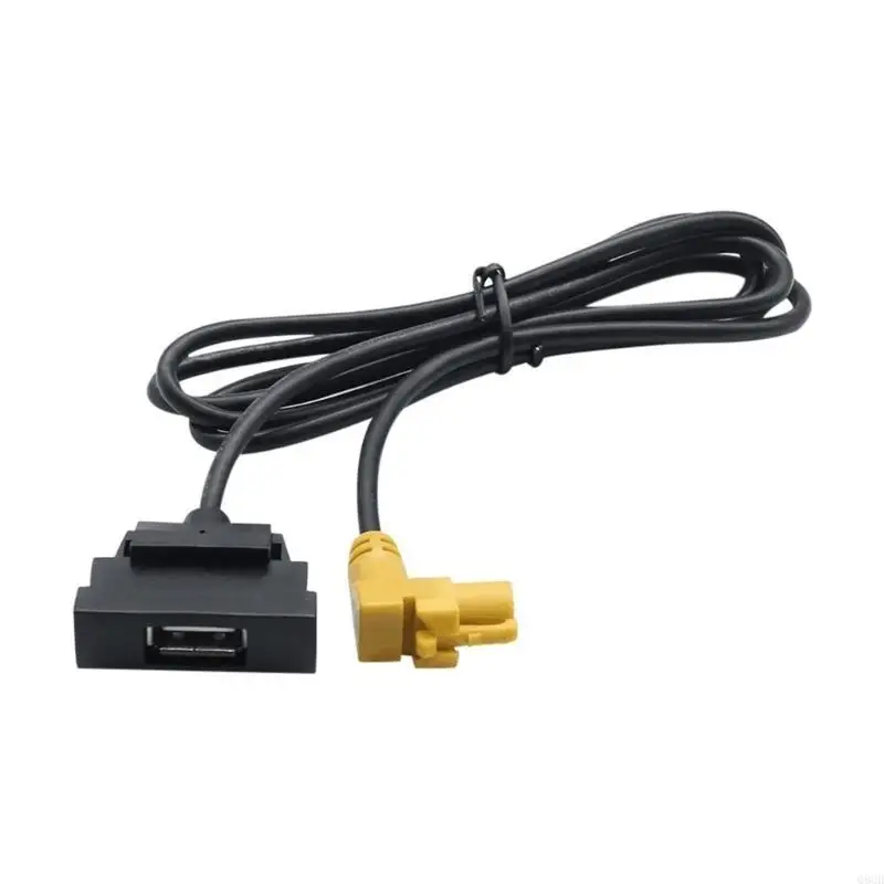 Q9QD 필수 USB 포트 변환 케이블 하네스 액세서리, RCD510 RNS315 엔터테인먼트 시스템에 적합 1미터 간단한 설정