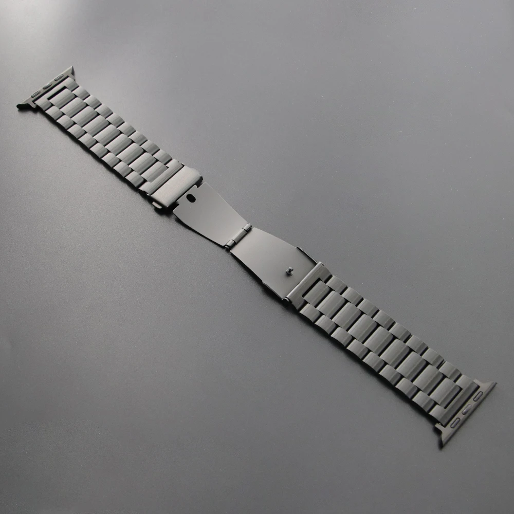Elegant Stainless Steel Watch Strap - Premium Metal Bracelet
