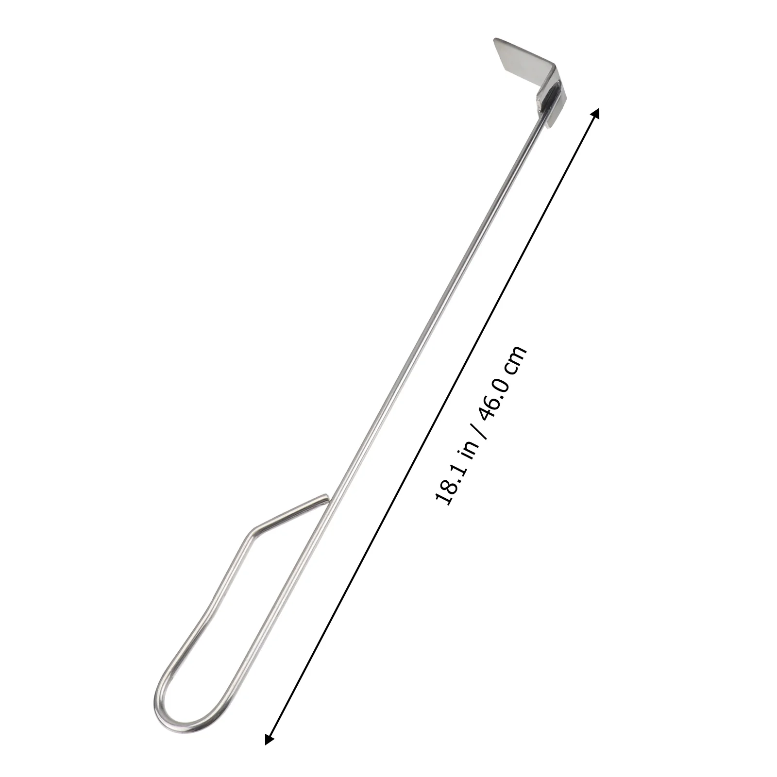 46cm Stainless Steel BBQ Ash Tool Rake