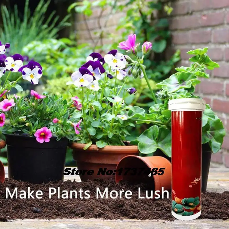 22 tablets/bottle Gardening Universal Slow-Release Tablet Organic Fertilizer Plant Flowers NPK Slow Release Agent organic fertilizer