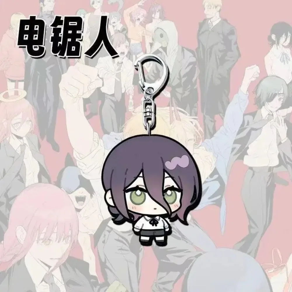Chainsaw Man Acrylic Keychain Anime Figure - Cosplay Backpack Decoration Pendant & Holiday Gift