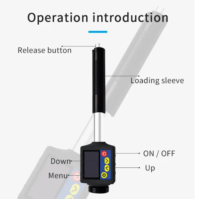 Hardness Tester Pen-type Portable Leeb Hardness tester Digital Metal hardness tester for Stainless Steel Range hrc hrb hb hl hv hs durometer