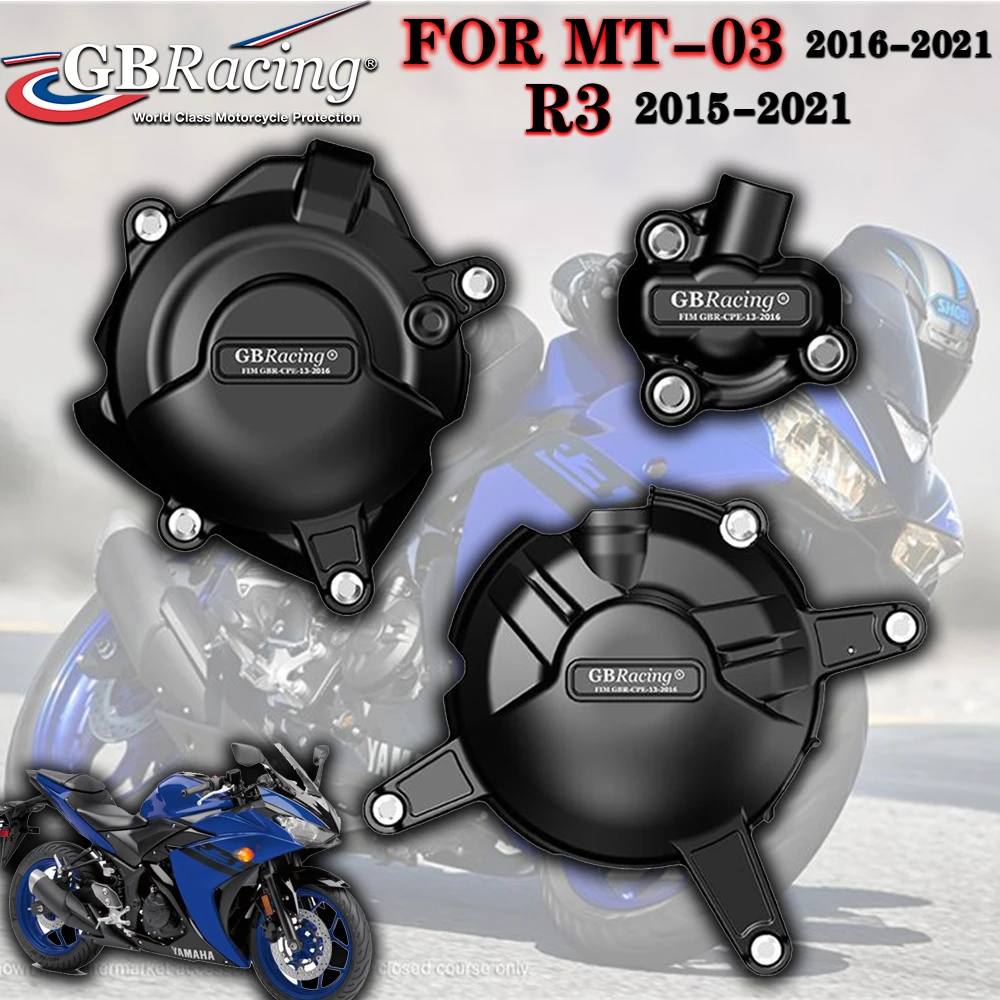 Motorcycle Accessories Engine Cover Set Case For Gbracing For Yamaha Mt