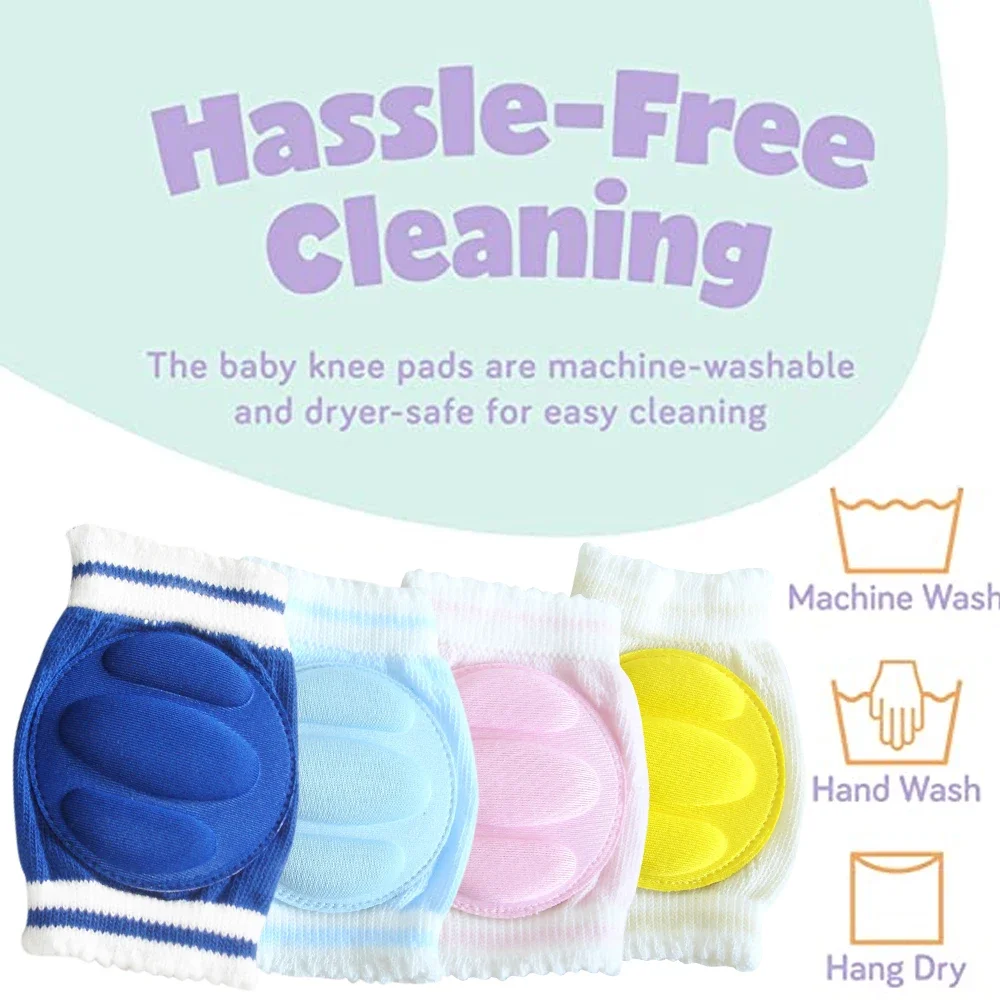 Anti-Slip Knee Pads for Babies Adjustable Baby Knee Pads for Walking Breathable Crawling Baby Protection 1Pair,knee pad