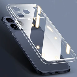 Luxury Ultra - Thin Clear Silicone Phone Case - Soft, Slim, and Stylish Cover - iPhone 16