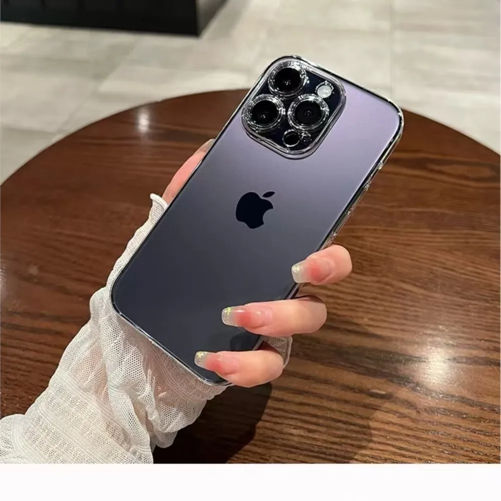 Crystal Clear Silicone Phone Case - Transparent Cover