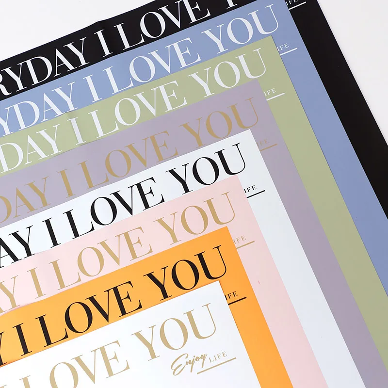 5 Pz/Set 58Cm * 58Cm Impermeabile Bouquet Di Fiori Di Carta Imballaggio Jane Eyre Abbracci Materiali Floreali Fai Da Te Negozio Di Fiori Speciale