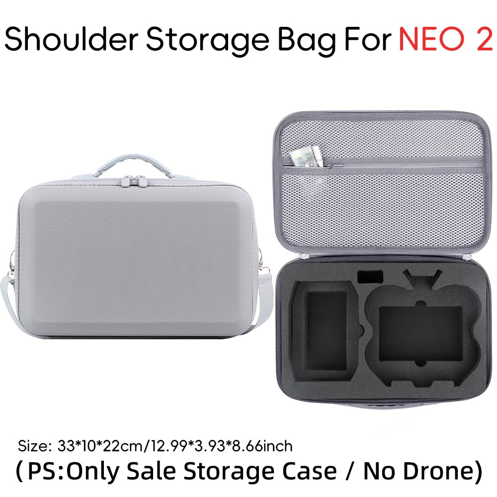 DJI NEO 2 드론 플라이 모어 콤보 액세서리용 하드 보호 휴대용 핸들 스토리지 케이스 박스