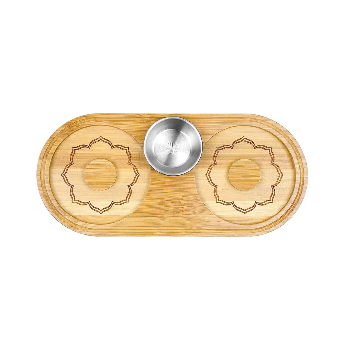 Set Di Rivetti Di Sale, Scatola Di Sale Di Bambù Per Bar, Rimmer Di Zucchero Per Feste Da Bar, Accessori Da Bar Per La Casa Per Condimento Tajin