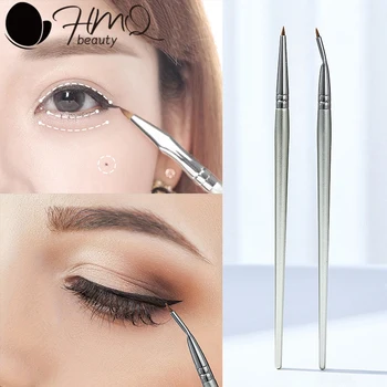 Bend Head Eyeliner Brush Eye Detail Makeup Brush Under Eyes Tear Trough Concealer Brush Detail Eye Liner Precision Cosmetic Tool 1