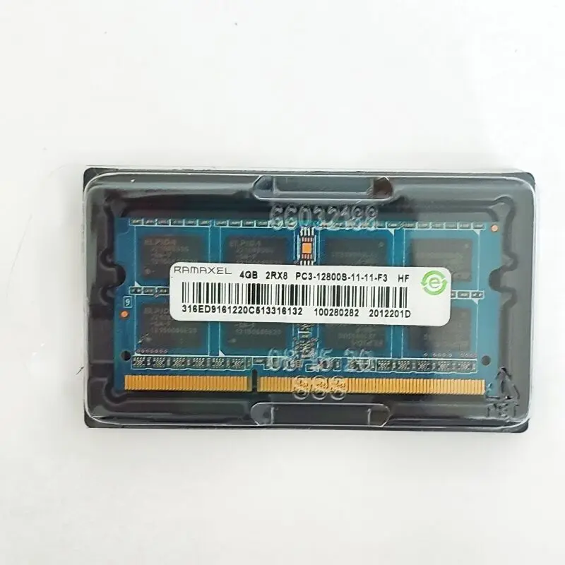 RAMAXEL RAMS DDR3 4GB 2RX8 PC3-12800S-11 Laptop memory ddr3 4gb 1600MHz SODIMM 204pin 1.5v