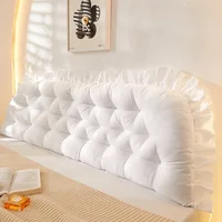 Rectangular Bed Headboard Cushion Tatami Bedside Cushions Sleeping Neck Body Pillow Large Backrest Support Bolster Room Decor 1