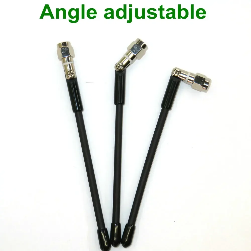 1/2/4/10Pcs Upgrade 650-700 MHz SMA Male Microphone Adjustable Angle Antenna for Sony D11 D16 URX-P03 Shure UA820 Ect
