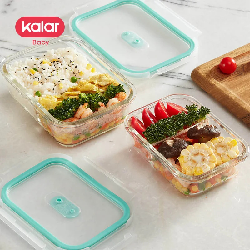 Buy Wholesale China Lunch Bento Box Food Grade Sealed Frozen Glass Crisper  Refrigerator Special Heating Glass Lunch Box & Lunch Box Storage Sealed  Glass at USD 0.78