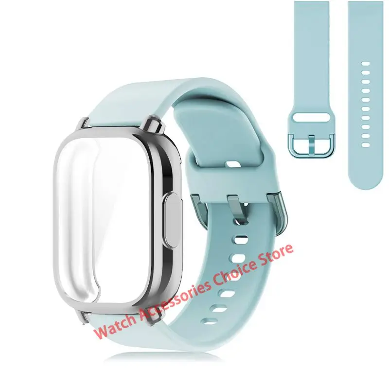 Protective TPU Shell with Breathable Silicone Strap