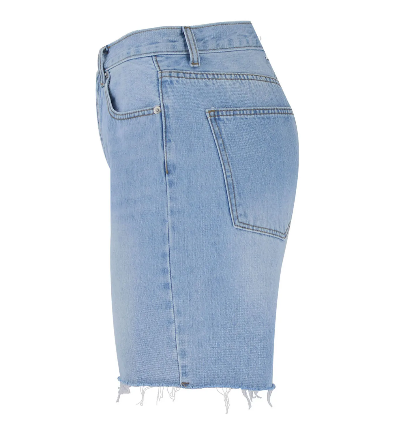 denim jacket for women Summer Denim Shorts Women High Waisted Short Femme BF Streetwear Raw Edges Single Breasted Casual Knee Length Jeans Shorts Femme ksubi jeans