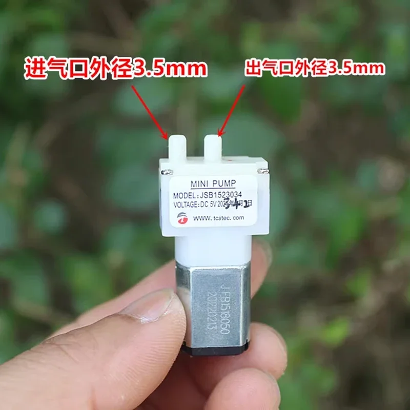 JSB1523034 DC 5V 6V 미니 030 모터 다이어프램 공기 펌프 진공 펌프 음압 흡입 펌프