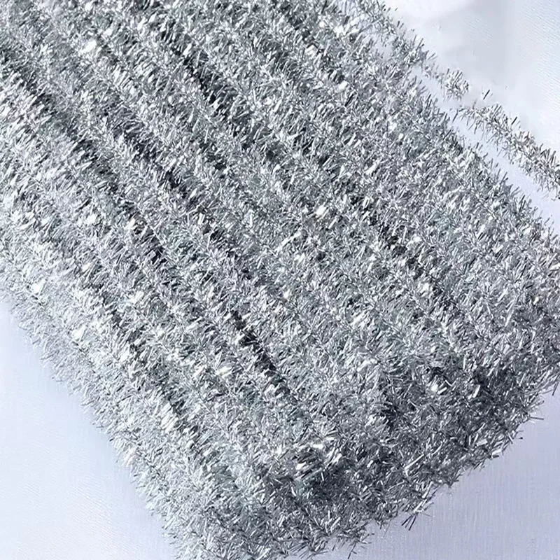Sparkling Chenille Stem Craft Sticks - Assorted Pack for Creative DIY Projects