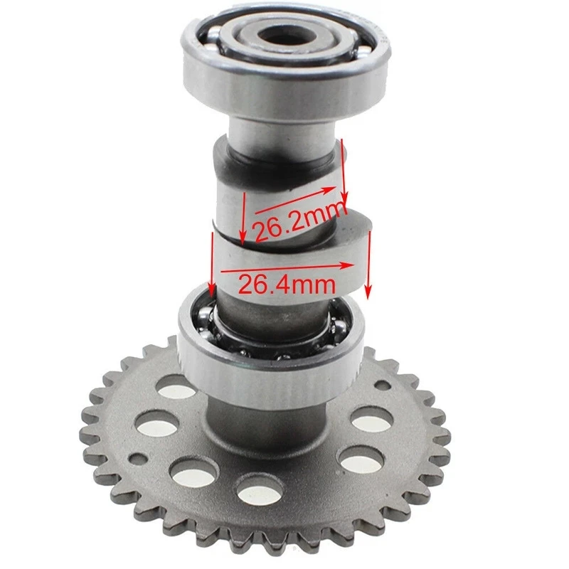 

1 шт., Распредвал для гоночного двигателя FXCNC GY6 125 150 180 200CC